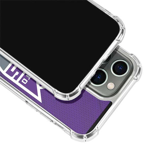 NBA Sacramento Kings Jersey iPhone 15 Pro Clear Case